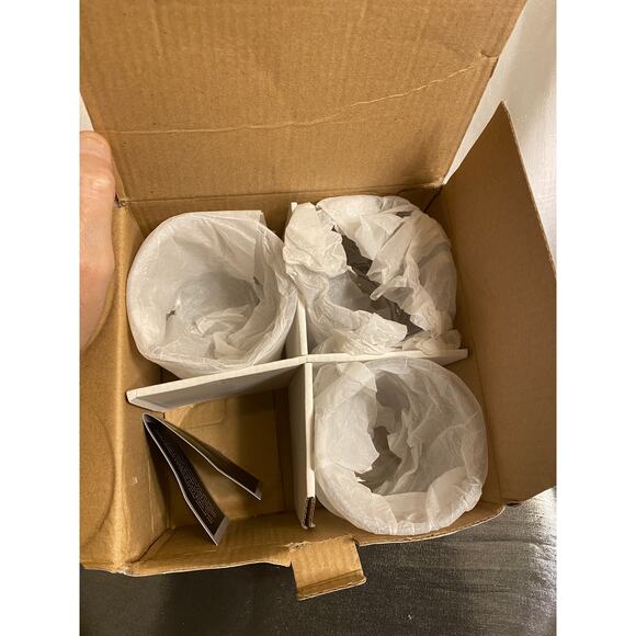 set 3 Shannon Hatch Collection by Godinger Crystal Double Old Fashioned Glasses - Picture 6 of 16